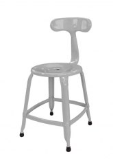 Silla Benito Tono Gris Plata Perlado