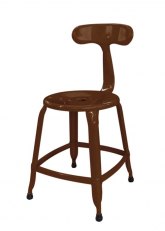 Silla Benito Tono Marron
