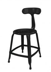 Silla Benito Tono Negro Microtexturado