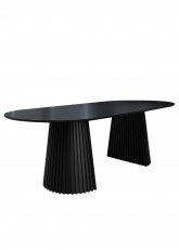 Mesa Flow II Oval Negro