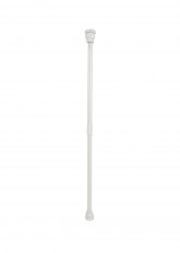 Barral Cortina de Baño C/Punteras Plateado-Blanco 