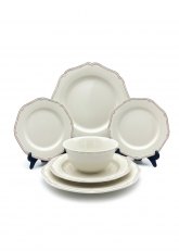 Set de Vajilla de 12 piezas blanco
