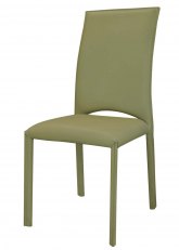 Silla Turmalina Tapizado Verde Musgo