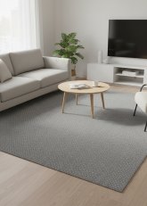 Alfombra Auckland Gris 160 cm