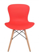 Silla Dinamarca Rojo