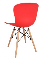 Silla Dinamarca Rojo