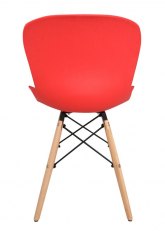 Silla Dinamarca Rojo