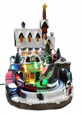 Estación de Tren Invernal