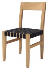 Silla Nativa Cuero Cuero Negro