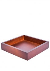 Bamboo Organizador 19X19X4 Oscuro Marron