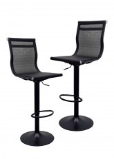 Set Taburete Maggy Pintado x2 Negro