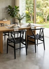 Silla Wishbone Full Black