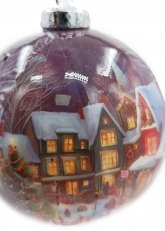 Esfera Navideña “Aldea Nevada”