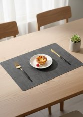 Individual rectangular Gris oscuro