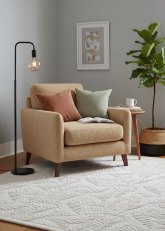 Alfombra Relieve Hojas 60 cm