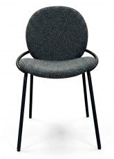 Silla Vila Grey Tapizada