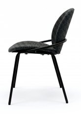 Silla Vila Grey Tapizada