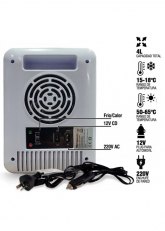 CONSERVADORA PORTABLE FRIO-CALOR 4 LITROS BLANCA