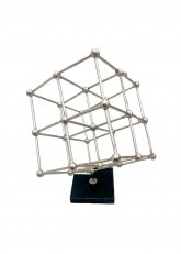 Adorno Cuadrado silver