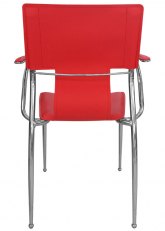 Sillón Diamante Tapizado Rojo