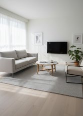 Alfombra Auckland Gris 200 cm