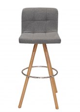 Taburete Astrid Gris