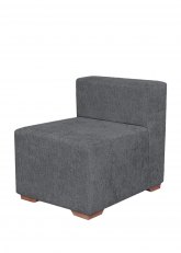 Asiento Tetris Modular Componible Gris