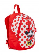 MOCHILA MINNIE LUNARES ROJOS 77005