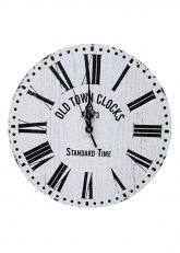 Reloj de Pared Old Town Blanco