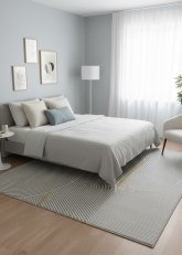 Alfombra tramada Circular 160 cm