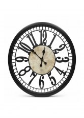 Reloj de pared Vintage con números calados