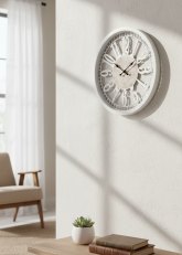 Reloj de pared Vintage con números calados