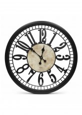 Reloj de pared Vintage con números calados