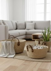 Set de 3 Canastos Mallorca Ovalado