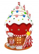 Adorno Casita de Jengibre