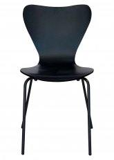 Silla Butterfly Negra Pata Negra