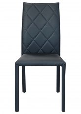 Lapislazuli Rombo Tapizado Negro