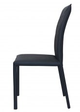 Lapislazuli Rombo Tapizado Negro