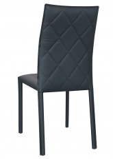 Lapislazuli Rombo Tapizado Negro