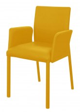 Sillon Onyx Tapizado Amarillo