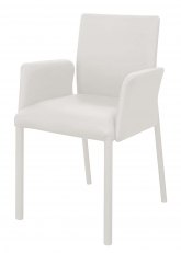 Sillon Onyx Tapizado Blanco