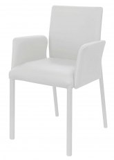 Sillon Onyx Tapizado Blanco