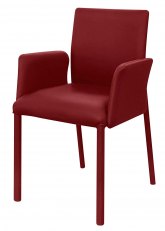 Sillon Onyx Tapizado Rojo