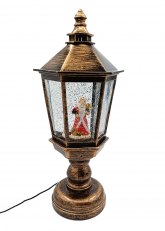 Farol Glitter Papá Noel