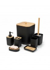 Set Accesorios Baño Nórdico Negro