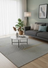 Alfombra tramada Circular 133 cm