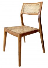 Silla Bamboo Madera Clara