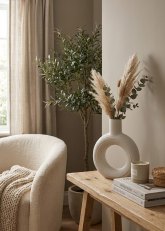 Florero Cerámica Jade L