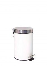 Tacho pedal 3Lts White espejo Blanco Blanco