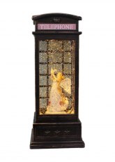 Cabina Telefónica con Glitter Ángel